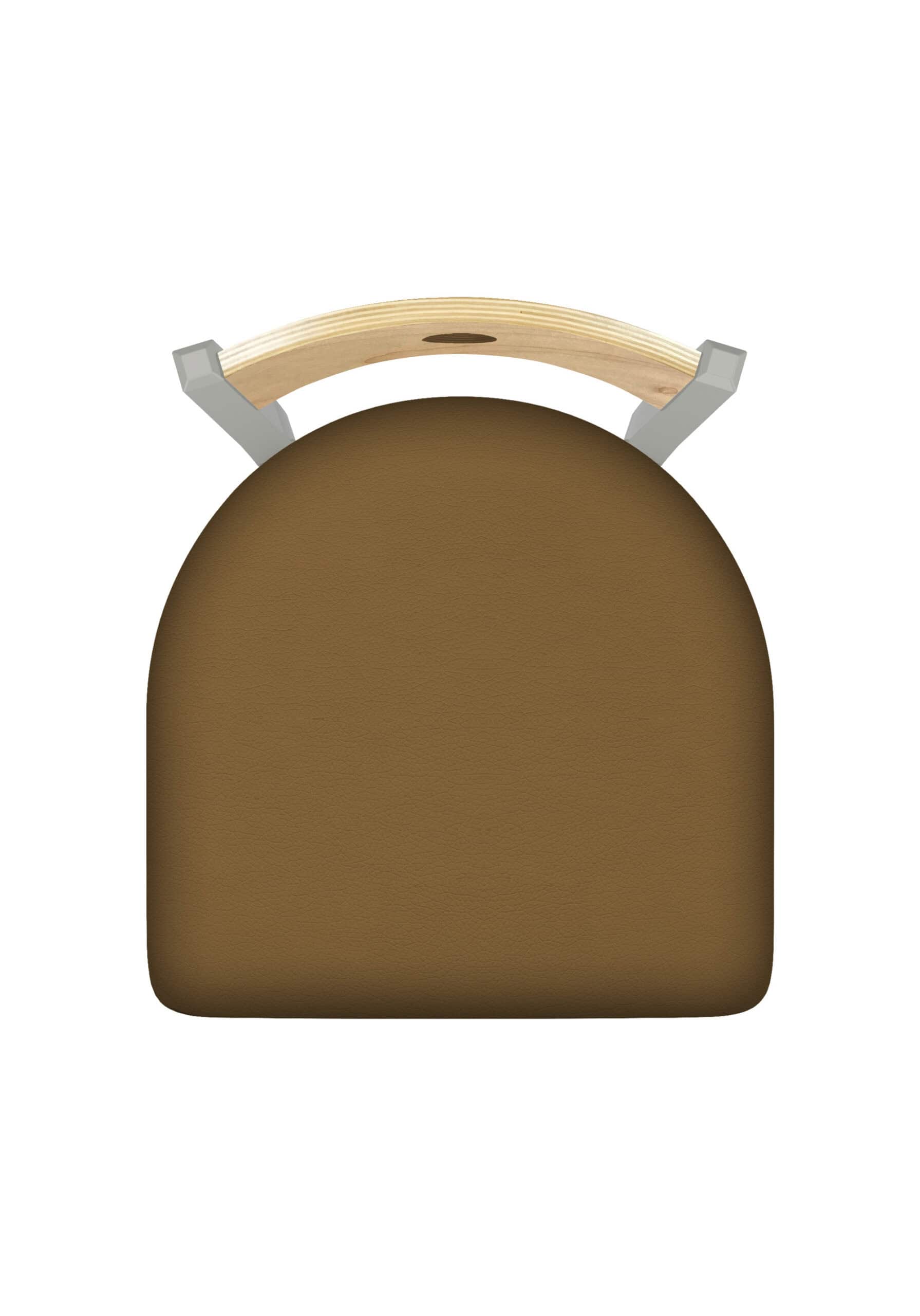 36-Inch Natural Finish Wood Keyhole Back Bar Stool with Steel Frame, Anodized Nickel Finish, Canter Saddle Seat, and Single-Ring Base 8 36-Inch Natural Finish Wood Keyhole Back Bar Stool with Steel Frame, Anodized Nickel Finish, Canter Saddle Seat, and Single-Ring Base