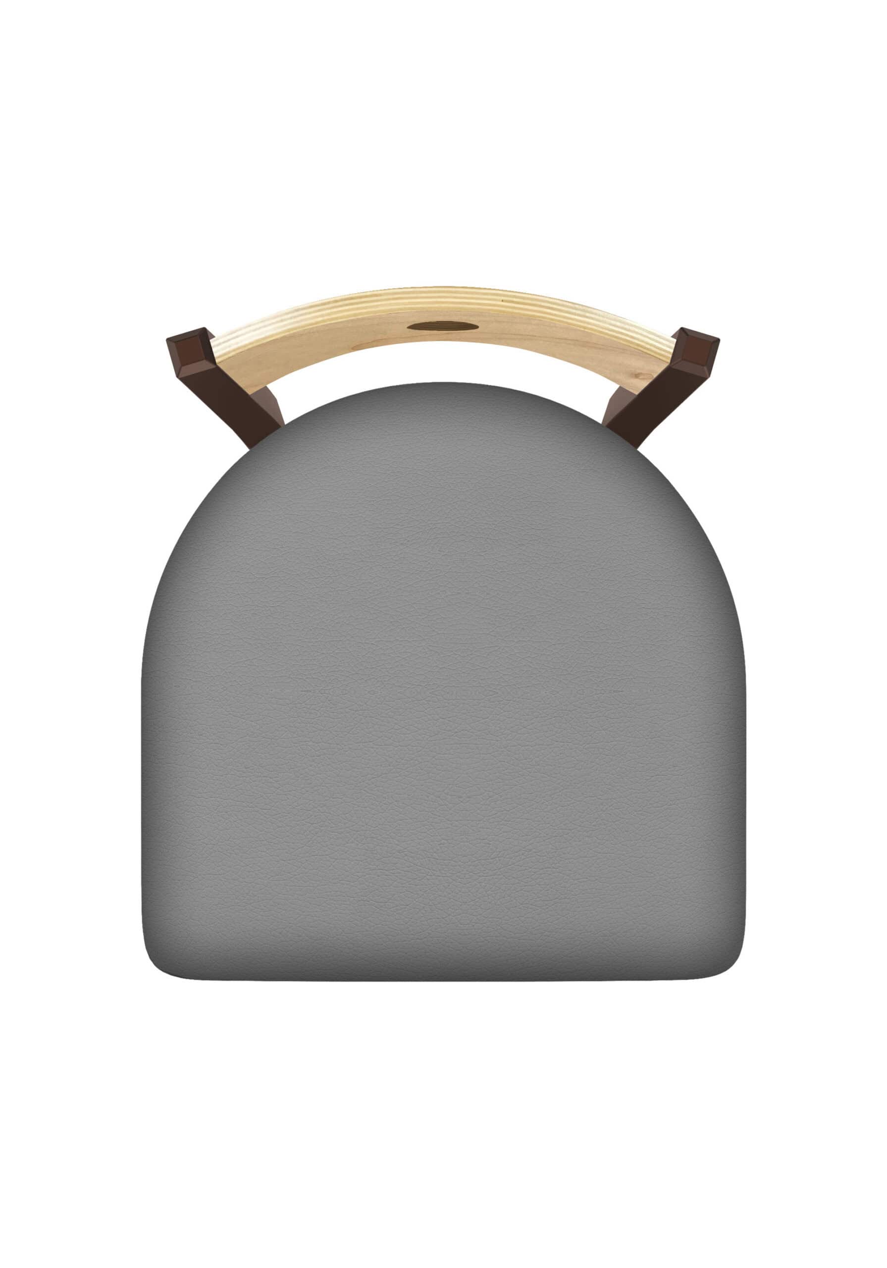 36-Inch Natural Finish Wood Keyhole Back Bar Stool with Steel Frame, Bronze Finish, Canter Folkstone Grey Seat, and Single-Ring Base 8 36-Inch Natural Finish Wood Keyhole Back Bar Stool with Steel Frame, Bronze Finish, Canter Folkstone Grey Seat, and Single-Ring Base