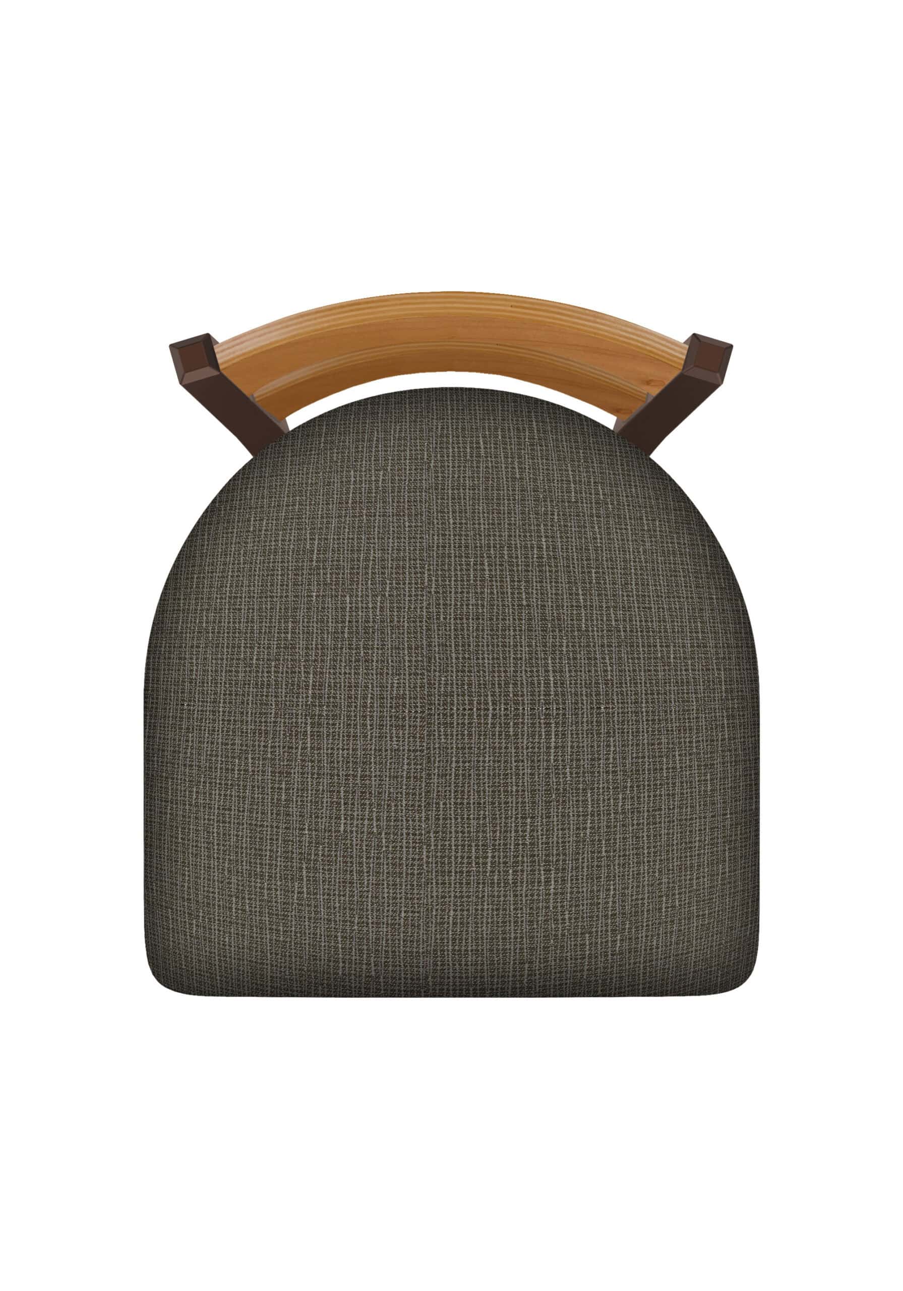 25-Inch Medium Two-Slat Back Counter Stool with Steel Frame, Bronze Finish, Graph Chalice Seat, and Single-Ring Base 8 25-Inch Medium Two-Slat Back Counter Stool with Steel Frame, Bronze Finish, Graph Chalice Seat, and Single-Ring Base