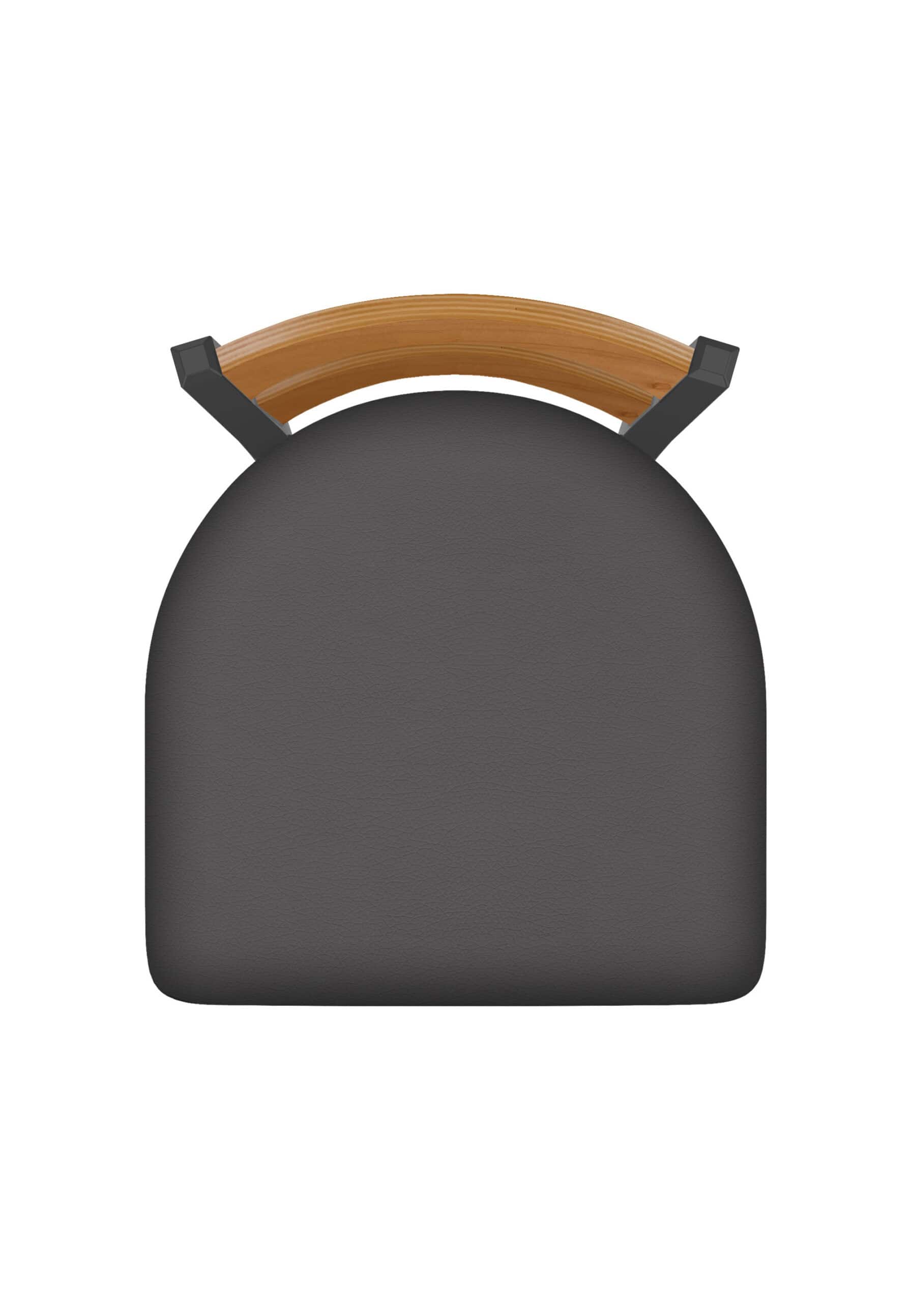 25-Inch Medium Two-Slat Back Counter Stool with Steel Frame, Pewter Finish, Canter Storm Seat, and Single-Ring Base 8 25-Inch Medium Two-Slat Back Counter Stool with Steel Frame, Pewter Finish, Canter Storm Seat, and Single-Ring Base