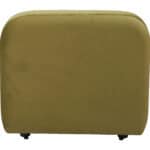 Velvet Tufted Middle Chair with Birch Wood Legs in Green 10 Velvet Tufted Middle Chair with Birch Wood Legs in Green