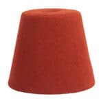 Red Ottoman with Solid Wood Frame and Stackable Design 11 Red Ottoman with Solid Wood Frame and Stackable Design