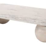 Natural Mango Wood Coffee Table with Marble Top 18 Natural Mango Wood Coffee Table with Marble Top