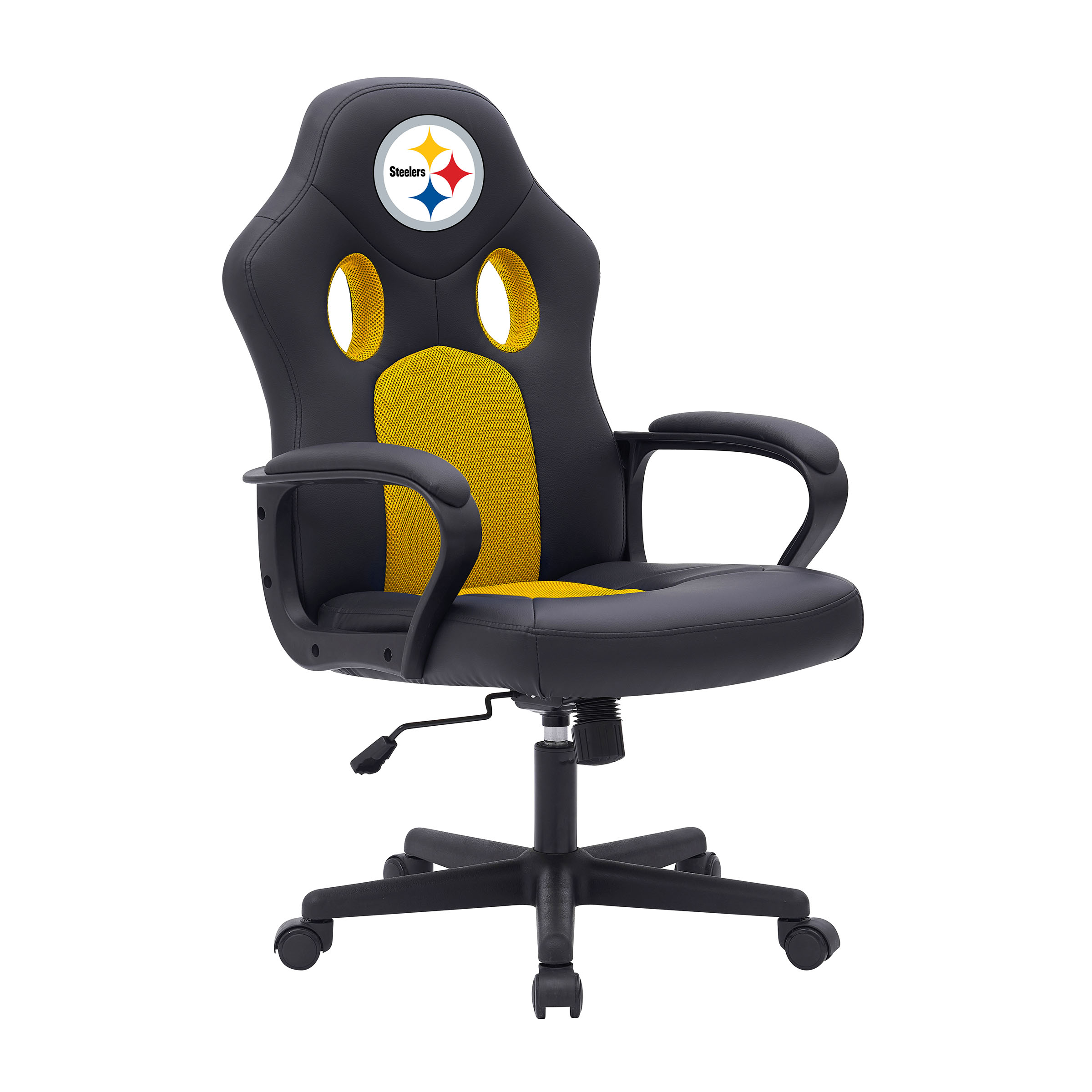 pittsburgh steelers vision swivel game chair
