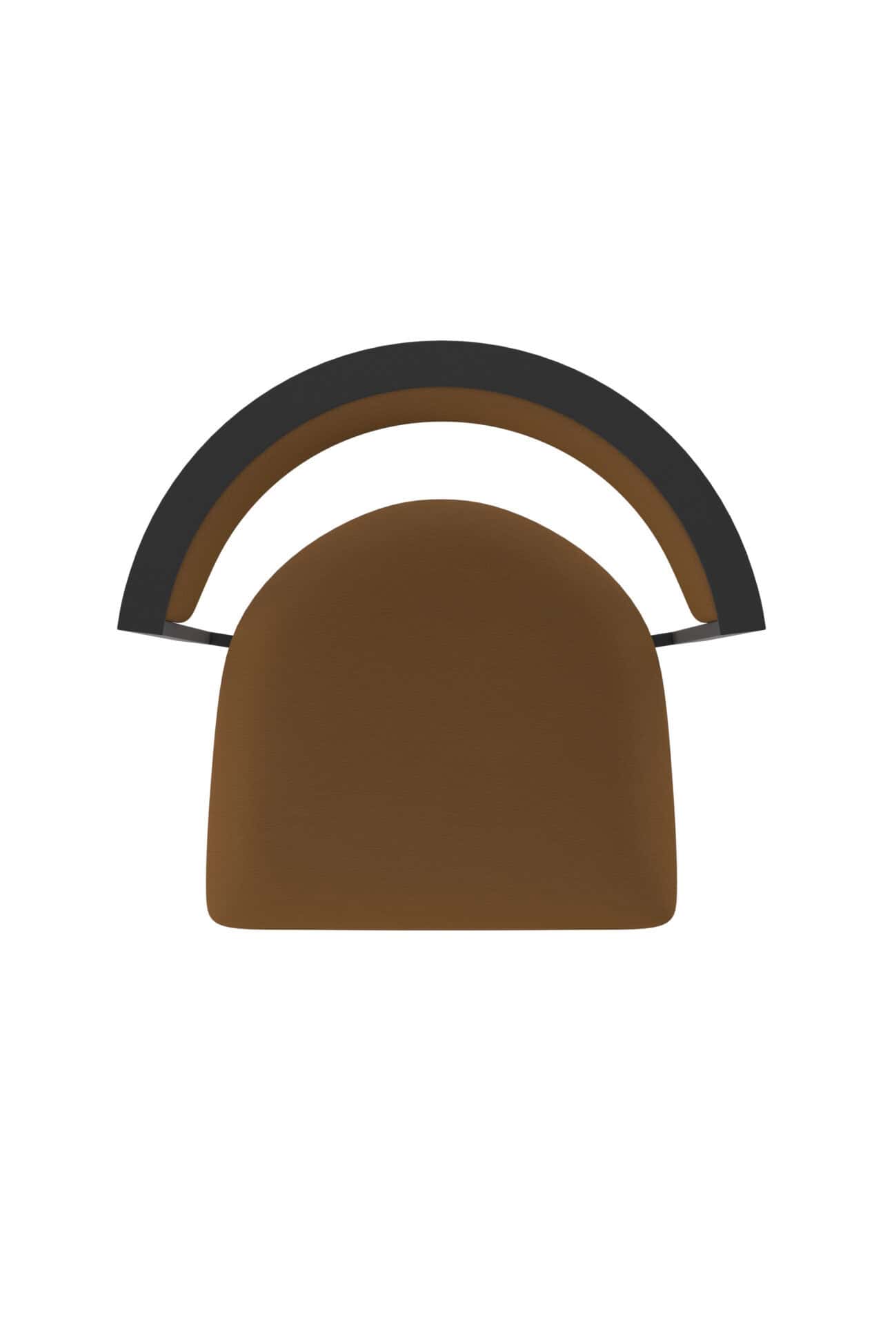 25-Inch Steel Swivel Counter Stool with Black Wrinkle Finish, Canter Thatch 2.5-Inch Cushion Seat, Tall Curved Slat Back, and Single-Ring Base 3 25-Inch Steel Swivel Counter Stool with Black Wrinkle Finish, Canter Thatch 2.5-Inch Cushion Seat, Tall Curved Slat Back, and Single-Ring Base - Image 3