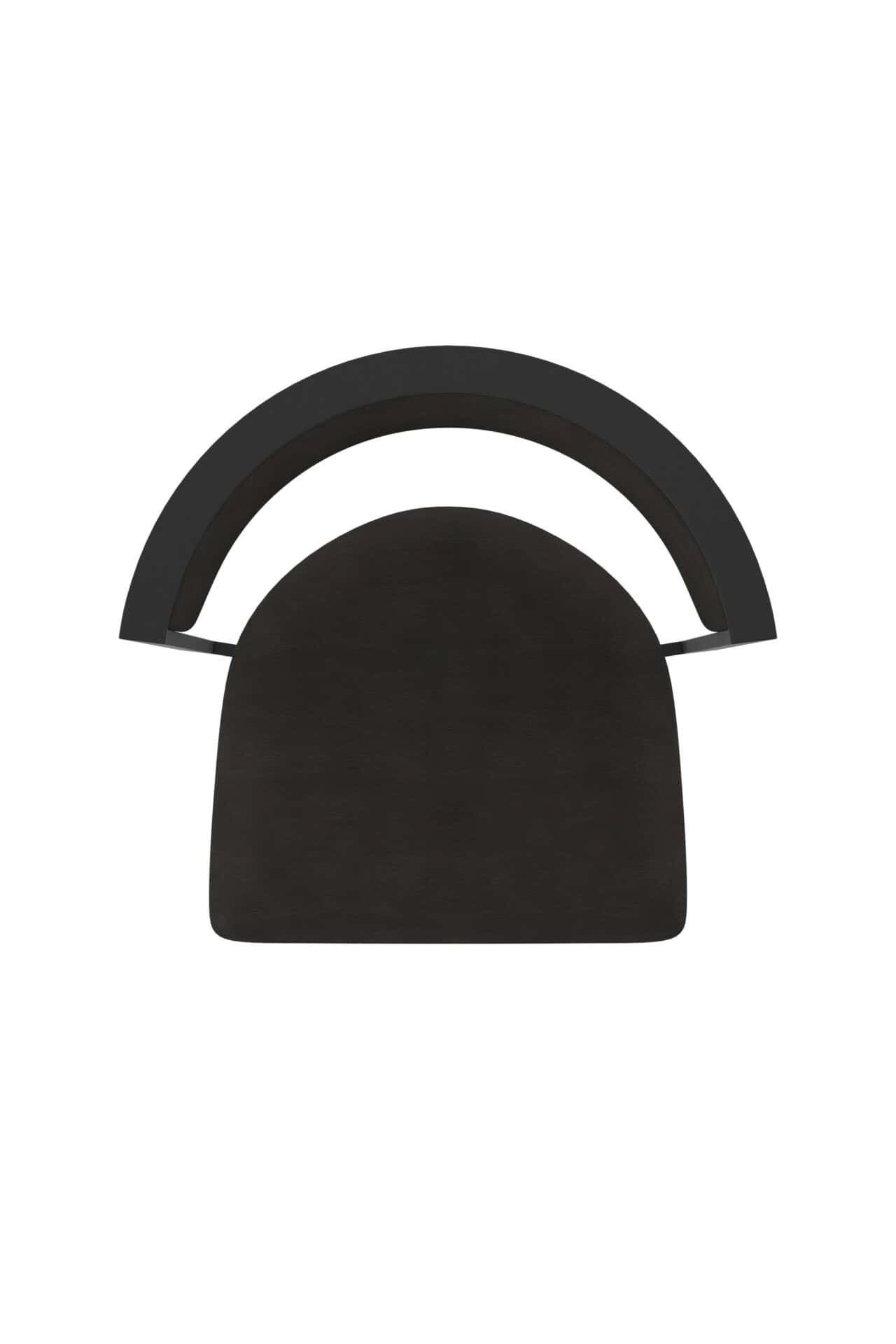 25-Inch Steel Swivel Counter Stool with Black Wrinkle Finish, Canter Espresso 2.5-Inch Cushion Seat, Tall Curved Slat Back, and Single-Ring Base 3 25-Inch Steel Swivel Counter Stool with Black Wrinkle Finish, Canter Espresso 2.5-Inch Cushion Seat, Tall Curved Slat Back, and Single-Ring Base - Image 3