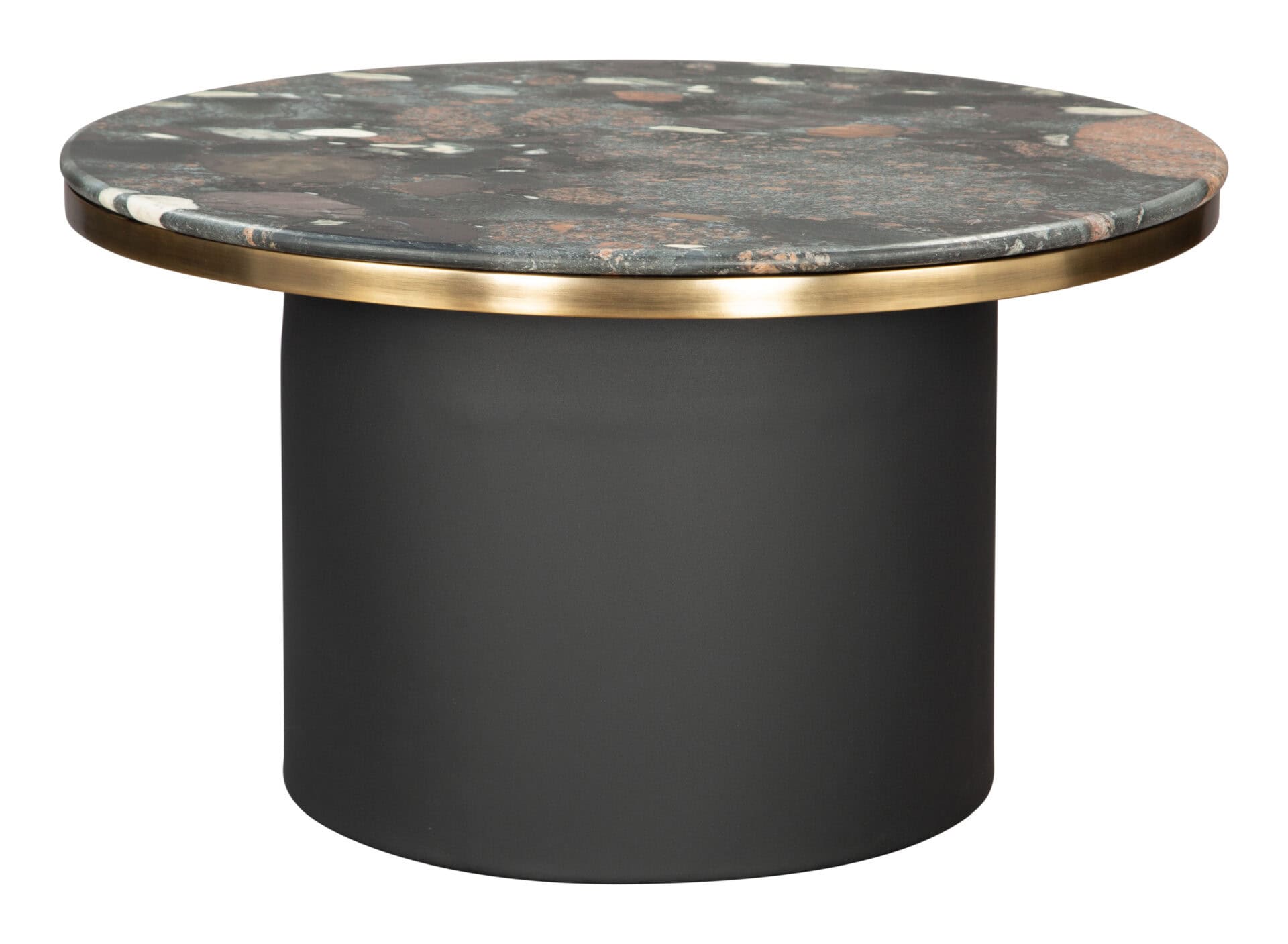 Modern Marble Coffee Table with Steel Legs and Round Top 5 Modern Marble Coffee Table with Steel Legs and Round Top - Image 5