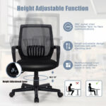 Ergonomic Mid-Back Mesh Office Chair with Lumbar Support