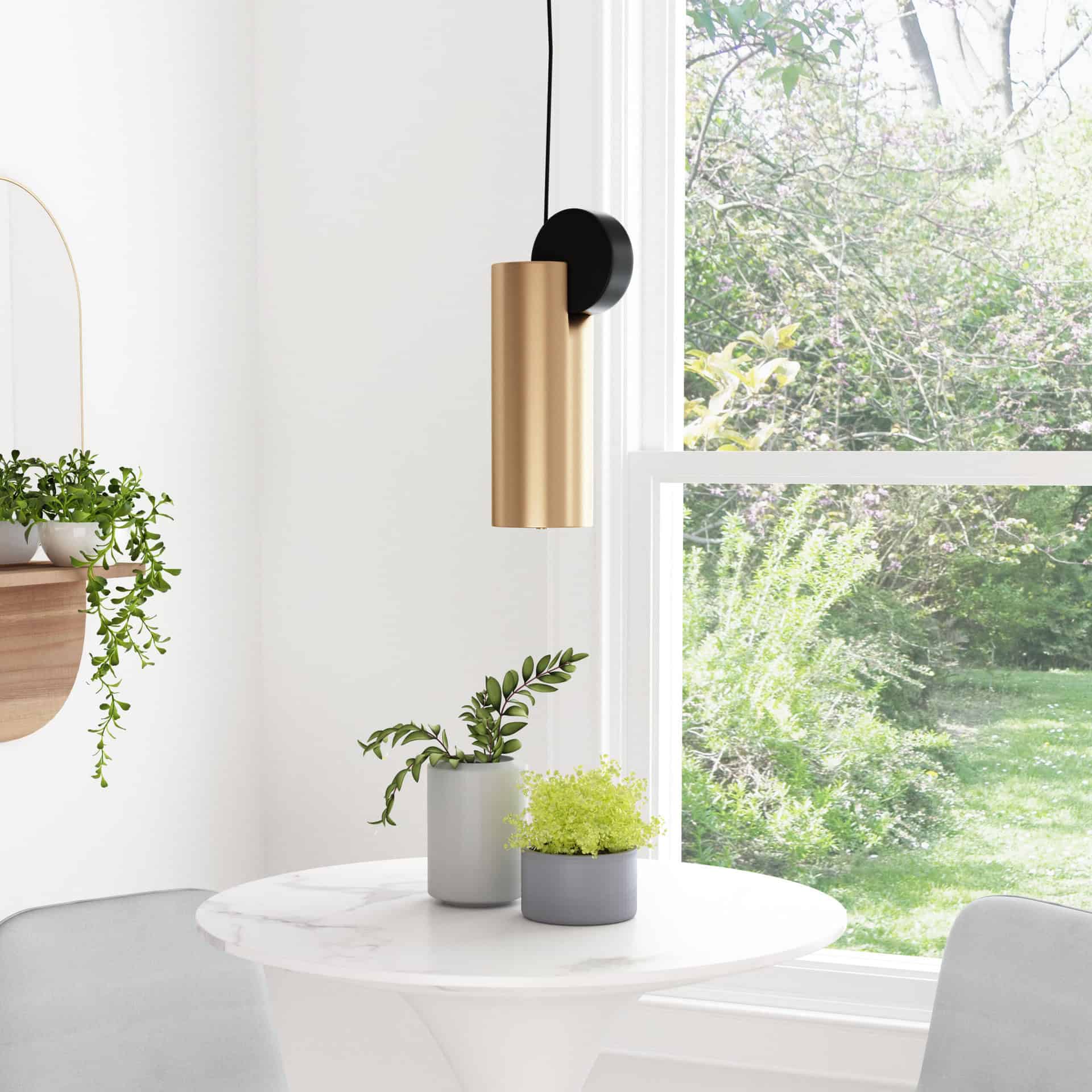 Modern Gold and Black Ceiling Lamp with Adjustable LED Lighting 12 Modern Gold and Black Ceiling Lamp with Adjustable LED Lighting