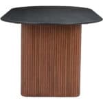 Oval Dining Table with Walnut Wood Legs and MDF Frame 9 Oval Dining Table with Walnut Wood Legs and MDF Frame