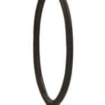 Bronze Art Deco Accent Table with Round Top