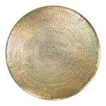 Round Gold Boho Coffee Table with Steel Frame 15 Round Gold Boho Coffee Table with Steel Frame
