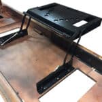 University of Utah Shuffleboard Table with Navajo Finish