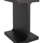 Maximalist Mango Wood Side Table with Rubber Feet Protection
