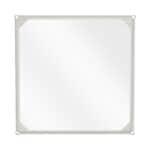 Adjustable Modular Shelf with Tempered Glass and LED Light