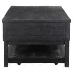 Acacia Lift Top Coffee Table with Hidden Storage and Caster Wheels 10 Acacia Lift Top Coffee Table with Hidden Storage and Caster Wheels
