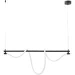 Sleek Modern Ceiling Lamp with Adjustable Silicon LED Light Tube 14 Sleek Modern Ceiling Lamp with Adjustable Silicon LED Light Tube