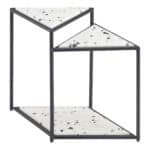 Multicolor Nesting Side Tables with Steel Legs (Set of 3) 7 Multicolor Nesting Side Tables with Steel Legs (Set of 3)