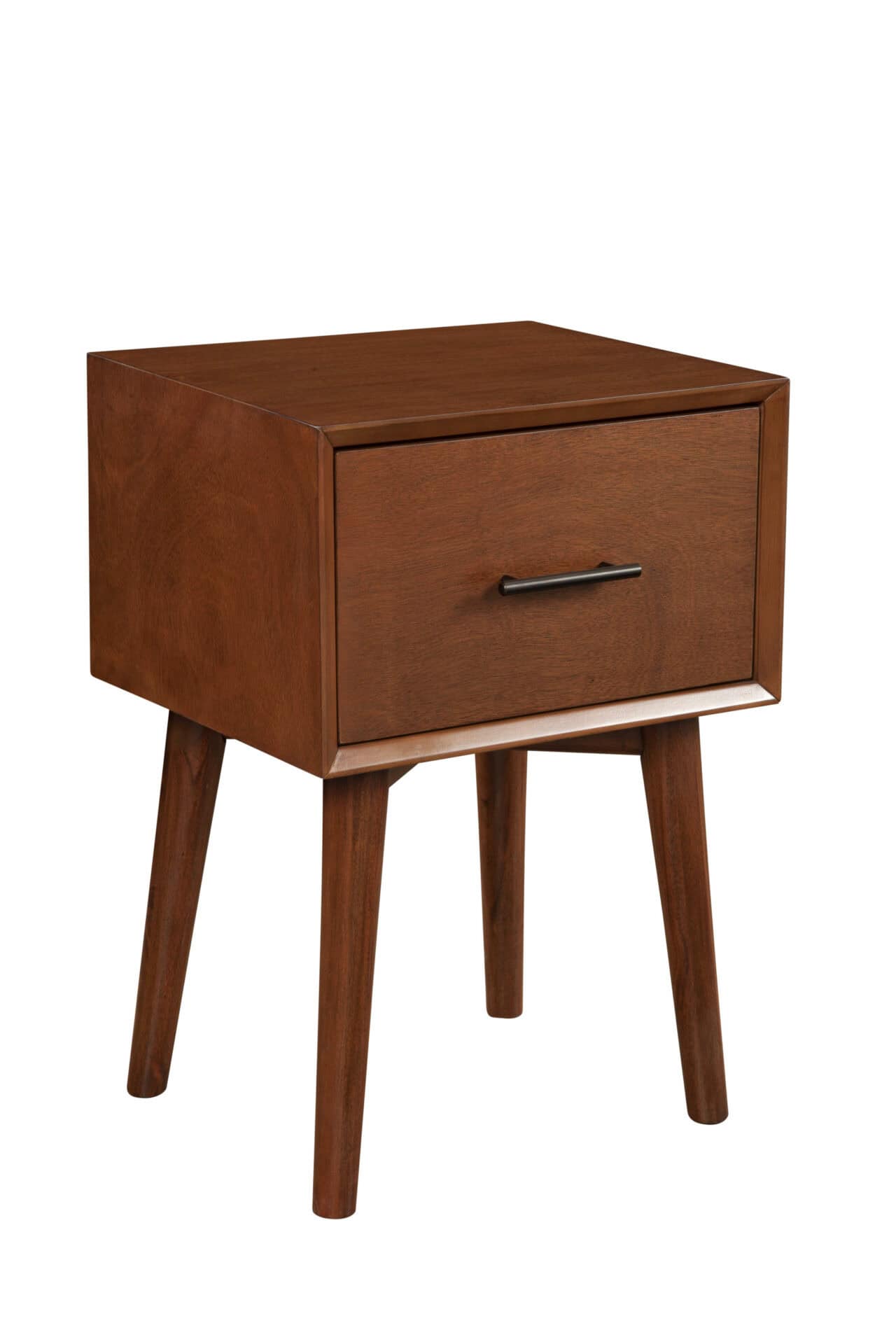 Acorn Mahogany End Table with Felt Lined Drawer 2 Acorn Mahogany End Table with Felt Lined Drawer - Image 2