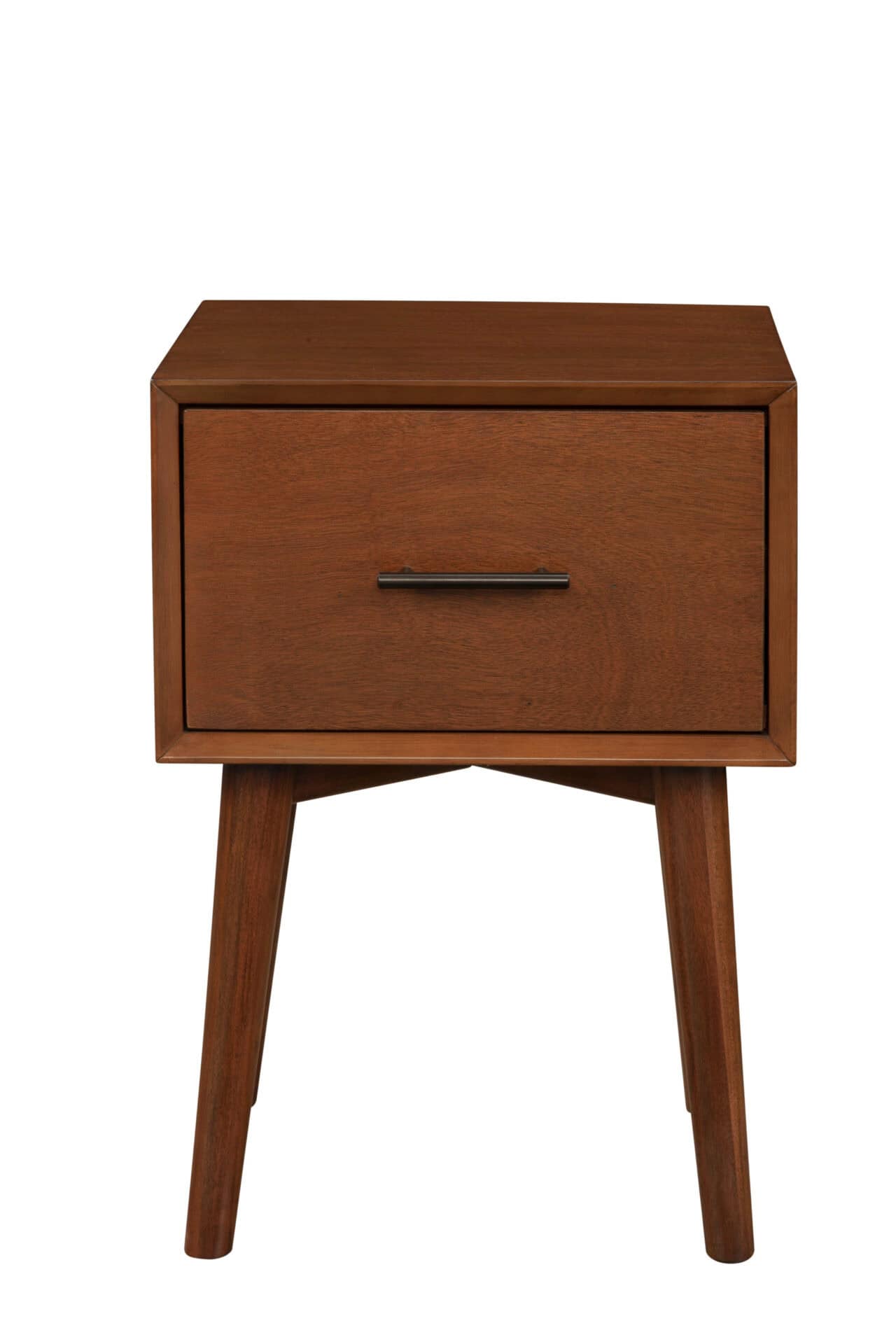 Acorn Mahogany End Table with Felt Lined Drawer 3 Acorn Mahogany End Table with Felt Lined Drawer - Image 3