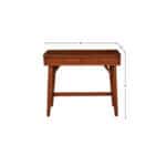 Acorn Mid Century Modern Mahogany Desk With Two Drawers 20 Acorn Mid Century Modern Mahogany Desk With Two Drawers