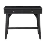 Mid Century Modern Black Mahogany Home Office Desk