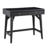 Mid Century Modern Black Mahogany Home Office Desk
