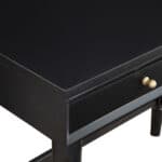 Mid Century Modern Black Mahogany Home Office Desk