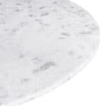 Modern Round Marble Pedestal Table for Kitchen, Bar, or Office 14 Modern Round Marble Pedestal Table for Kitchen, Bar, or Office