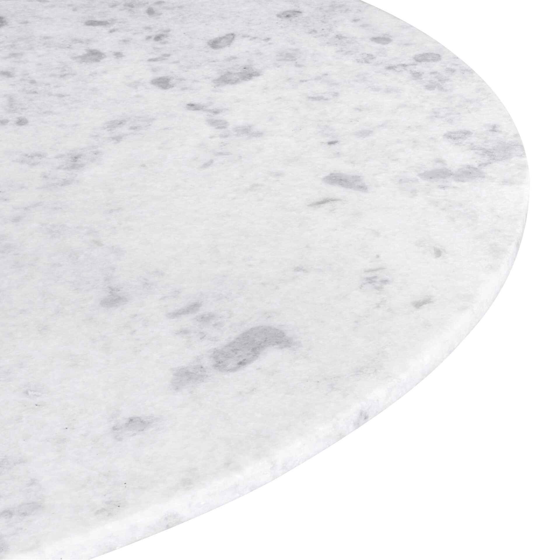Modern Round Marble Pedestal Table for Kitchen, Bar, or Office 6 Modern Round Marble Pedestal Table for Kitchen, Bar, or Office - Image 6