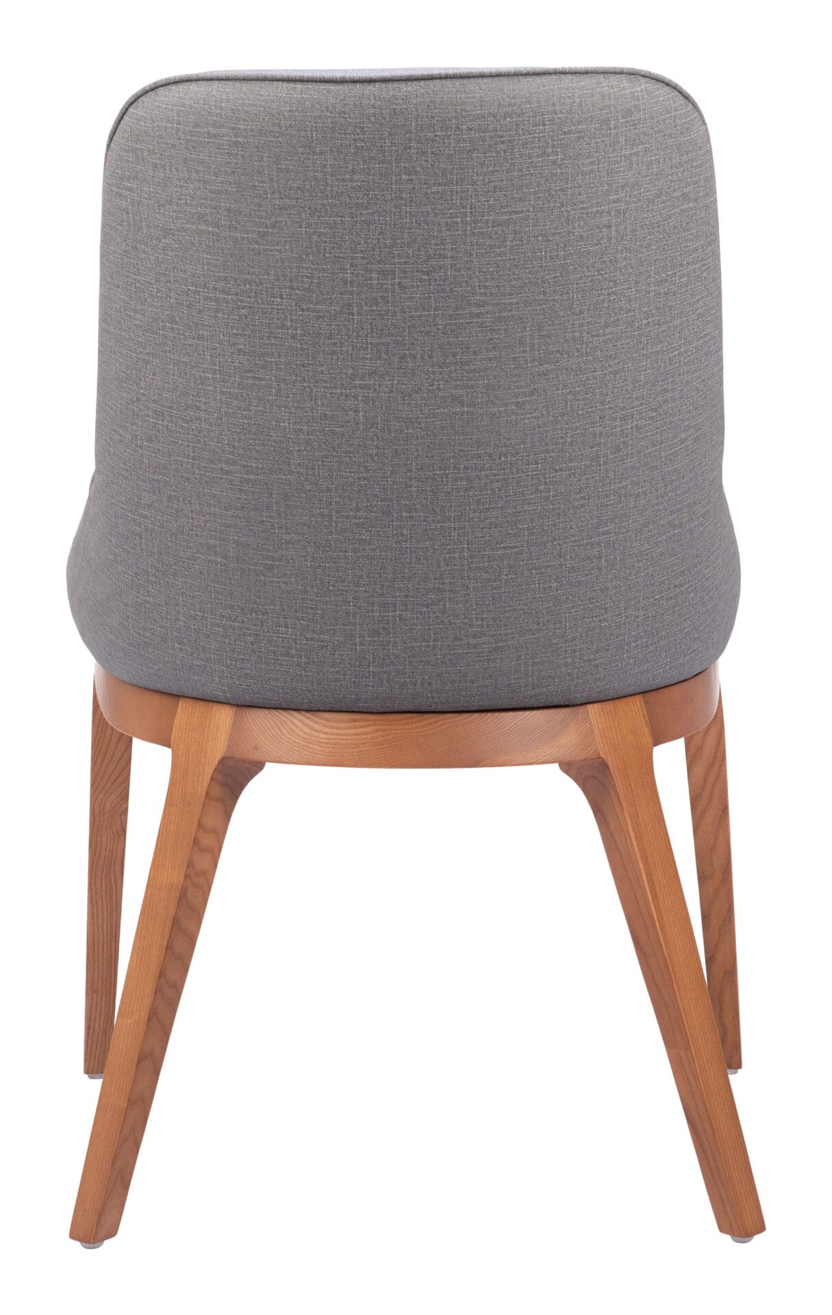 Slate Gray Dining Chairs with Ash Wood Legs (Set of 2) 4 Slate Gray Dining Chairs with Ash Wood Legs (Set of 2) - Image 4