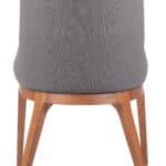 Slate Gray Dining Chairs with Ash Wood Legs (Set of 2) 11 Slate Gray Dining Chairs with Ash Wood Legs (Set of 2)