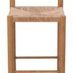 Outdoor Faux Wood Aluminum Barstools Weather Resistant (Set of 2) 14 Outdoor Faux Wood Aluminum Barstools Weather Resistant (Set of 2)