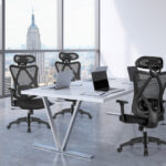 Ergonomic High Back Mesh Office Chair with Adjustable Lumbar Support 9 Ergonomic High Back Mesh Office Chair with Adjustable Lumbar Support