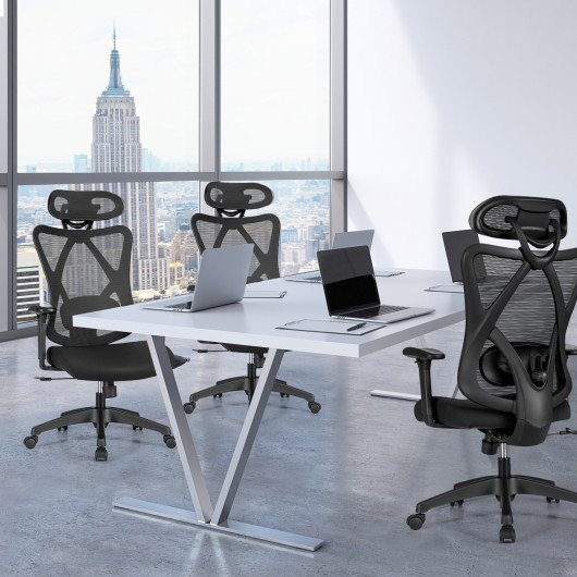 Ergonomic High Back Mesh Office Chair with Adjustable Lumbar Support 2 Ergonomic High Back Mesh Office Chair with Adjustable Lumbar Support - Image 2