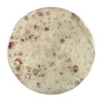 Antique Beige Round Side Table with Hand-Finished Versatile Design 12 Antique Beige Round Side Table with Hand-Finished Versatile Design