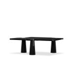 ACYL Black Marquina Marble Coffee Table Black Steel Legs 6 ACYL Black Marquina Marble Coffee Table Black Steel Legs