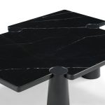 ACYL Black Marquina Marble Coffee Table Black Steel Legs 8 ACYL Black Marquina Marble Coffee Table Black Steel Legs