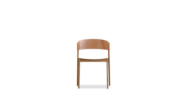 ALF Natural Oak Solid Oak Dining Chair 4 2
