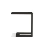 AMBLESIDE Black Aluminum Indoor Outdoor End Table 6 AMBLESIDE Black Aluminum Indoor Outdoor End Table