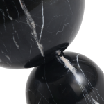 APOTHECARY Low Black Marble End Table 8 APOTHECARY Low Black Marble End Table