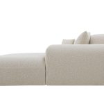 ARCOS 3-Piece Tortilla Bouclé Fabric 3-Piece Sectional (Left Arm) 9 ARCOS 3-Piece Tortilla Bouclé Fabric 3-Piece Sectional (Left Arm)