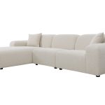 ARCOS 3-Piece Tortilla Bouclé Fabric 3-Piece Sectional (Right Arm) 5 ARCOS 3-Piece Tortilla Bouclé Fabric 3-Piece Sectional (Right Arm)