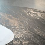ARGON Coffee Table Bronze Ceramic Top