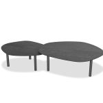 ARZO Large Industrial Grey Ceramic Italian Coffee Table 4 ARZO Large Industrial Grey Ceramic Italian Coffee Table
