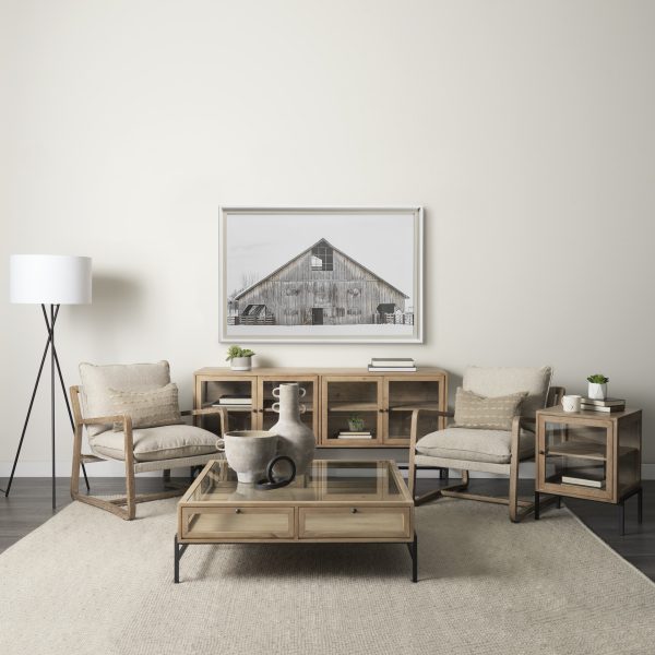 AWHC Barn 1 by Chris Dunker a Framed Art Print Matted under Glass 1