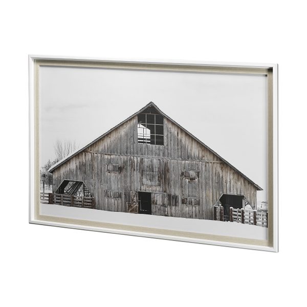 AWHC Barn 1 by Chris Dunker a Framed Art Print Matted under Glass 2