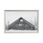 AWHC Barn 2 by Chris Dunker a Framed Art Print Matted under Glass