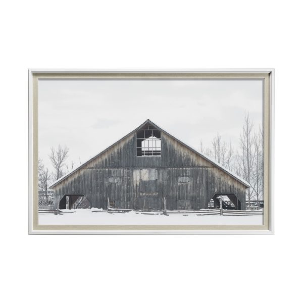AWHC Barn 2 by Chris Dunker a Framed Art Print Matted under Glass