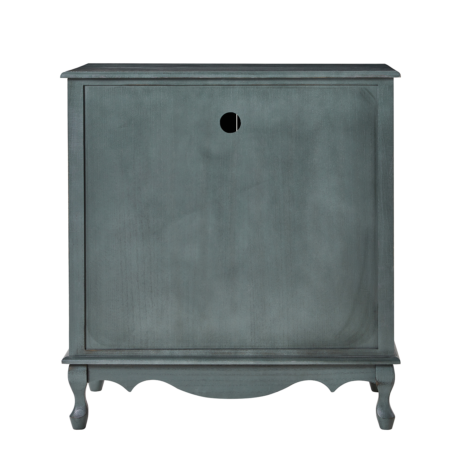 Aanijah Blue Farmhouse 2-Door Accent Cabinet with Cable Management 5 Aanijah Blue Farmhouse 2-Door Accent Cabinet with Cable Management - Image 5